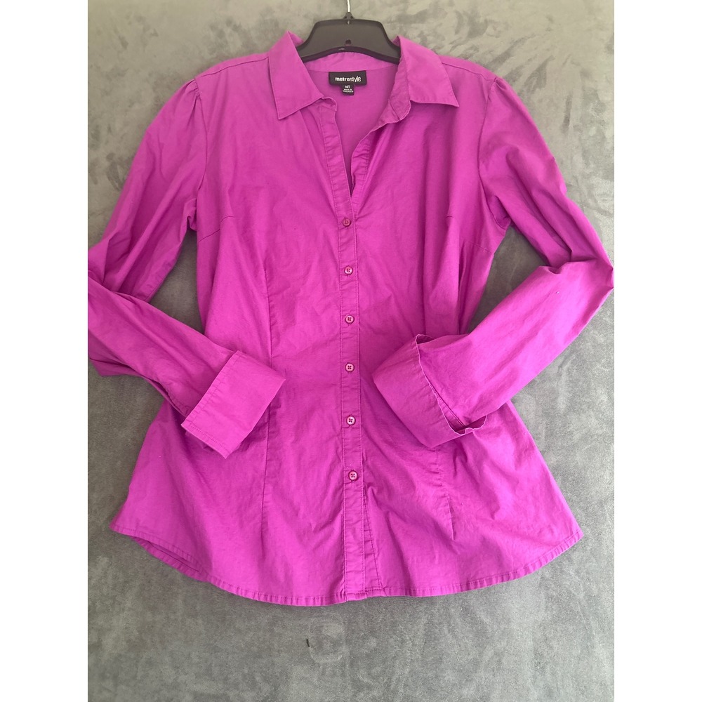 Magenta Purple Shirt Long Sleeve